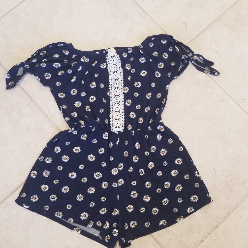 Blue romper